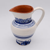 Terracotta Pitcher - Blue