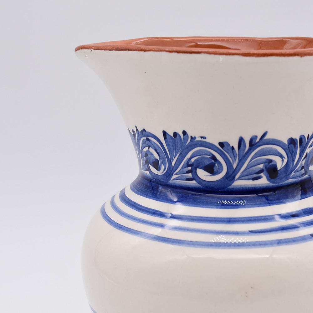 Terracotta Pitcher - Blue
