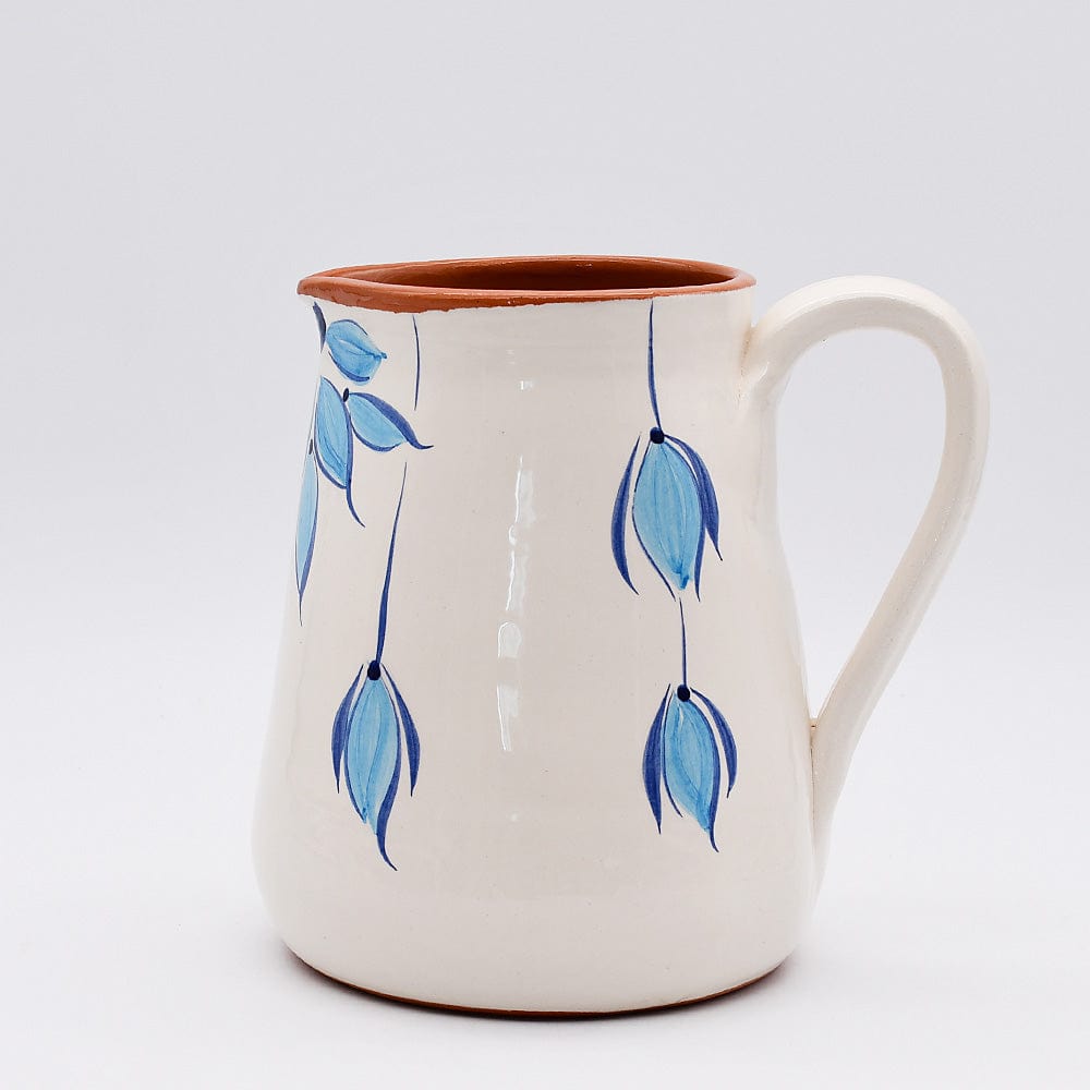 Turquoise Terracotta Pitcher from Portugal