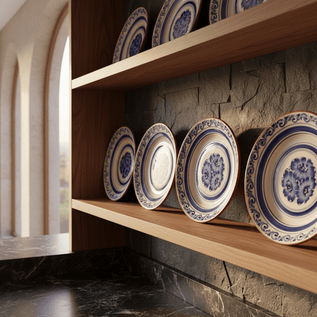 Terracotta Plate 11.0" - Blue