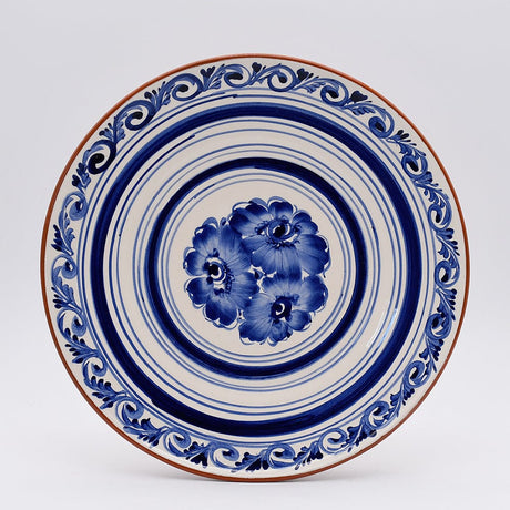 Terracotta Plate 11.0" - Blue