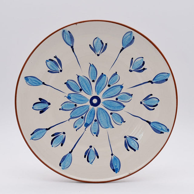 Terracotta Plate 11.0" - Turquoise