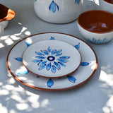 Terracotta Plate 11.0" - Turquoise