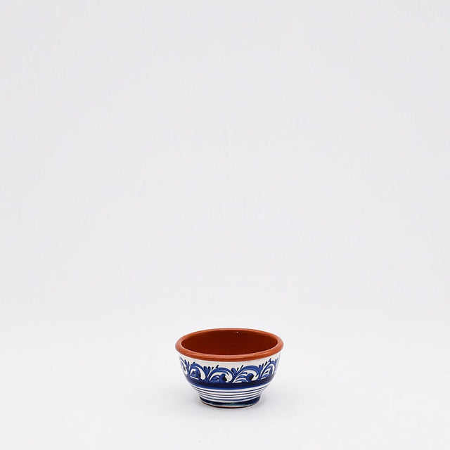 Terracotta Ramekin 3.5" - Blue