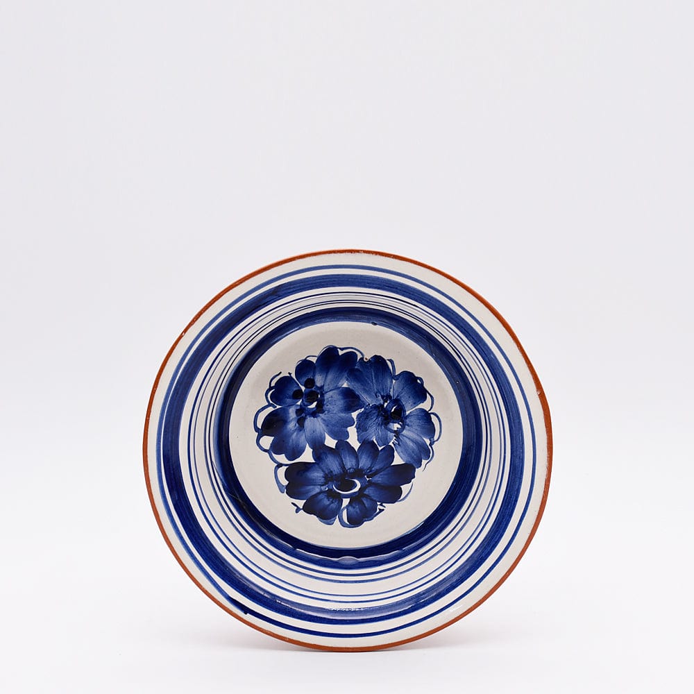Terracotta Small Salad Bowl - Blue