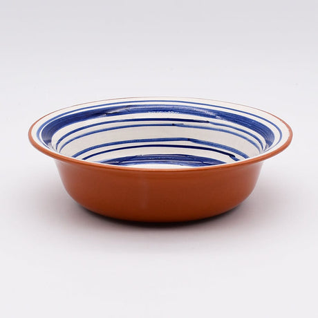 Terracotta Small Salad Bowl - Blue