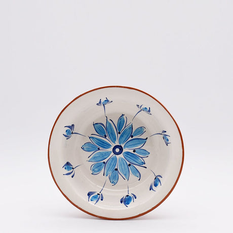 Terracotta Small Salad Bowl - Turquoise