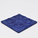 Textured Azulejo - Deep Blue