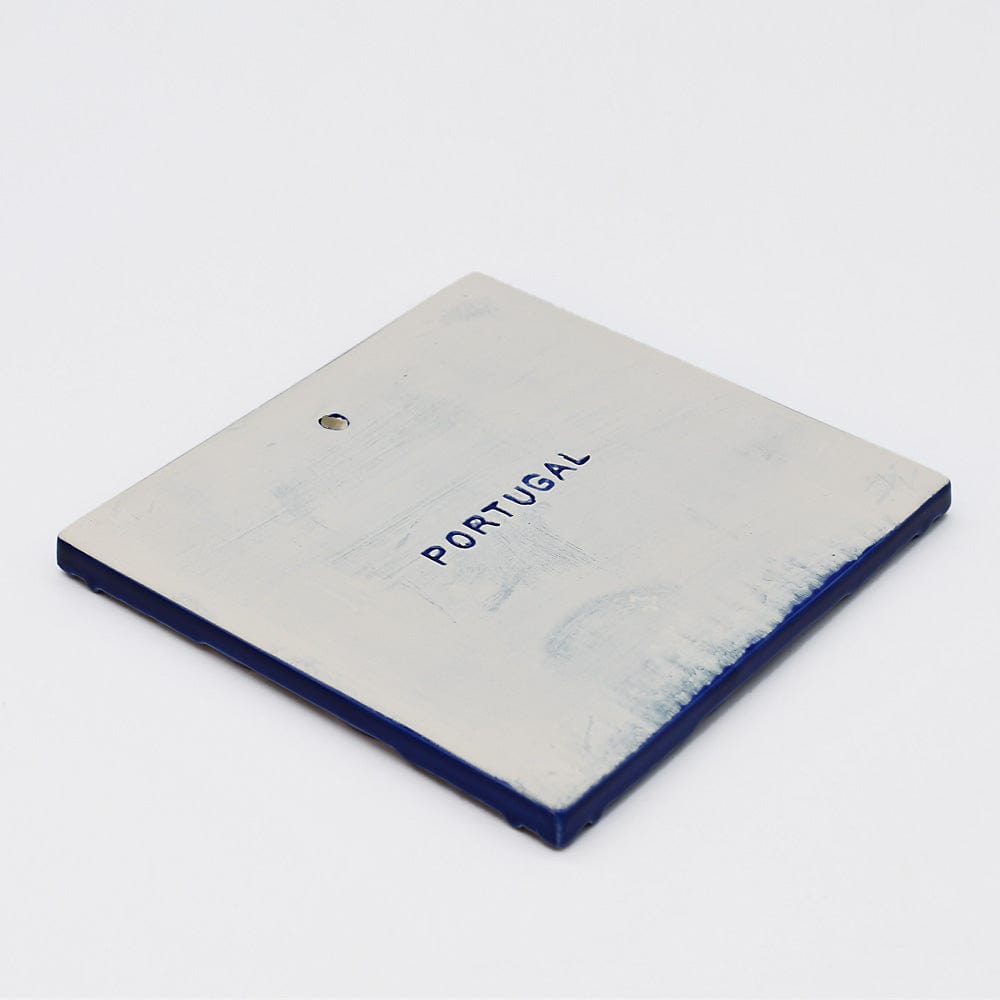 Textured Azulejo - Deep Blue