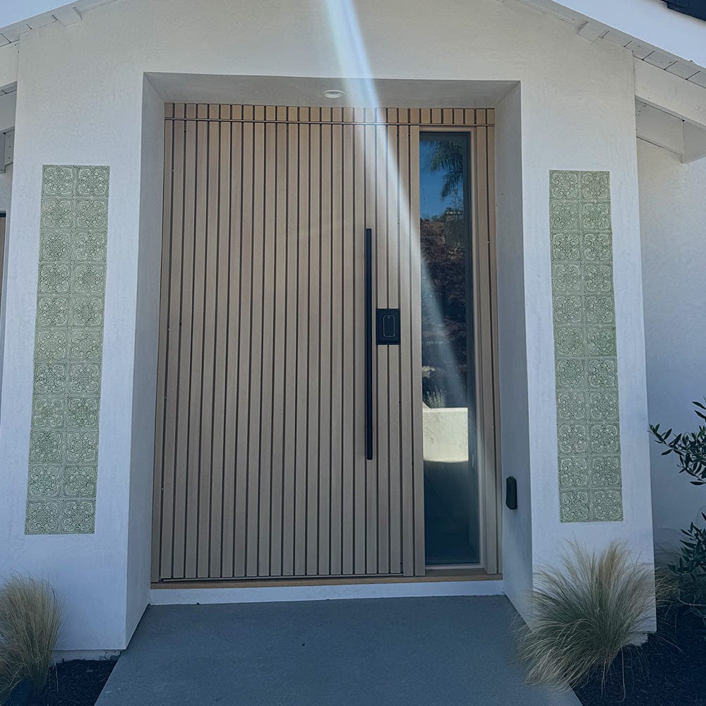 Textured Azulejo - Light Blue