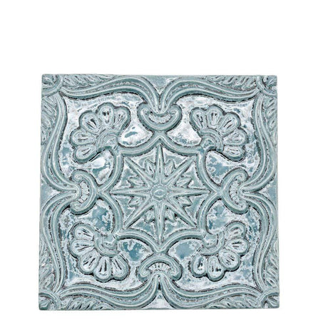 Textured Azulejo - Light blue