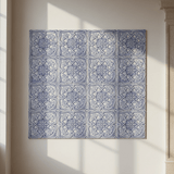 Textured Azulejo - Light Blue