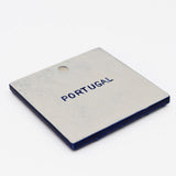 Textured Azulejos - Deep Blue