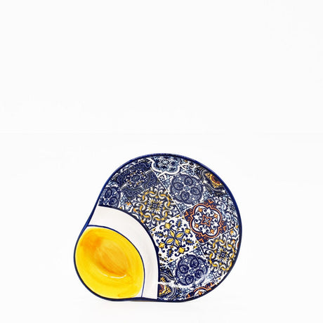 Tradicional | Ceramic Olives Serving Dish - Yellow
