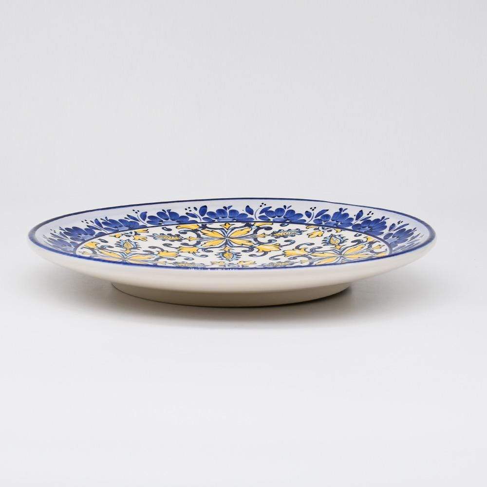 Tradicional I Ceramic Plate - Yellow - 5.1" - Luisa Paixao | USA