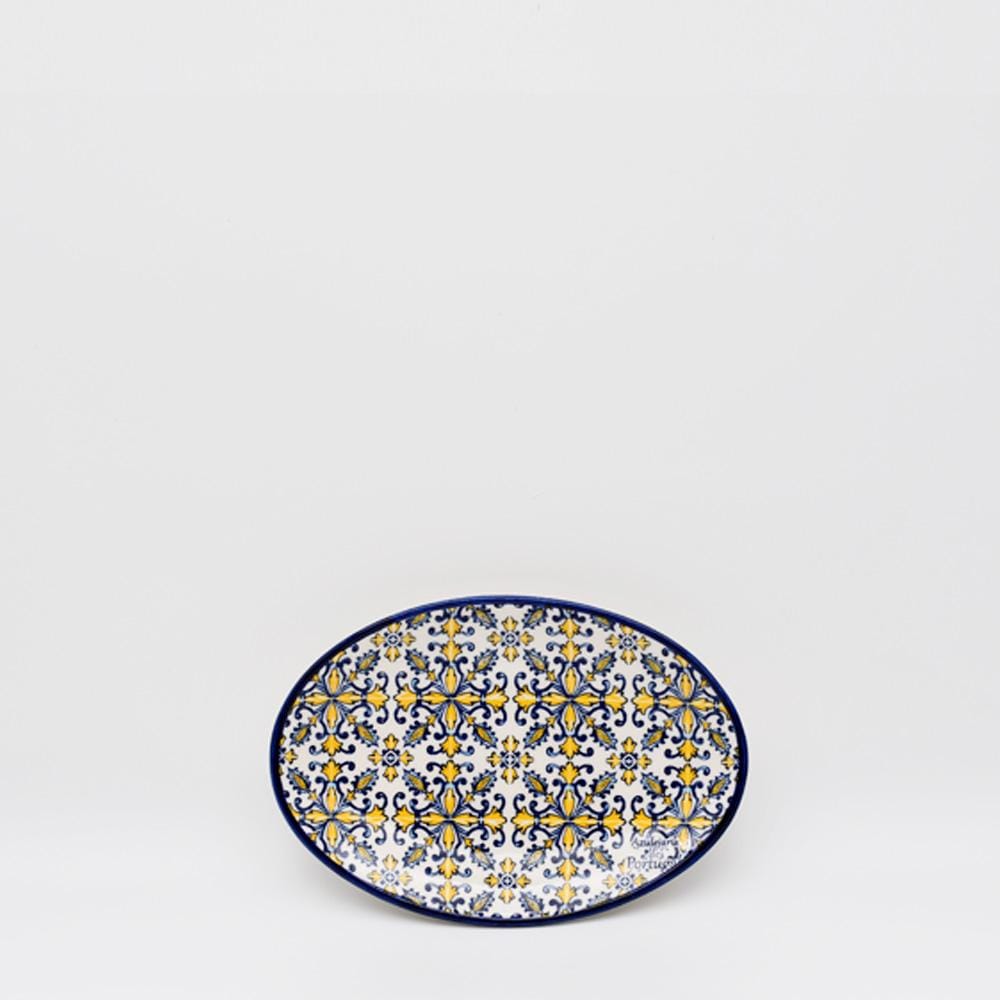 Tradicional I Ceramic Serving Dish - Yellow - 6.7"