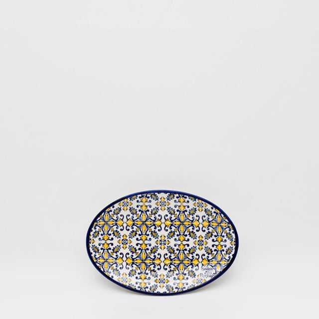Tradicional I Ceramic Serving Dish - Yellow - 6.7"
