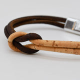 Two-tone Cork Bracelet