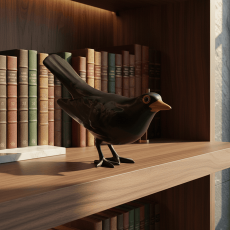 Um Melro I Ceramic blackbird