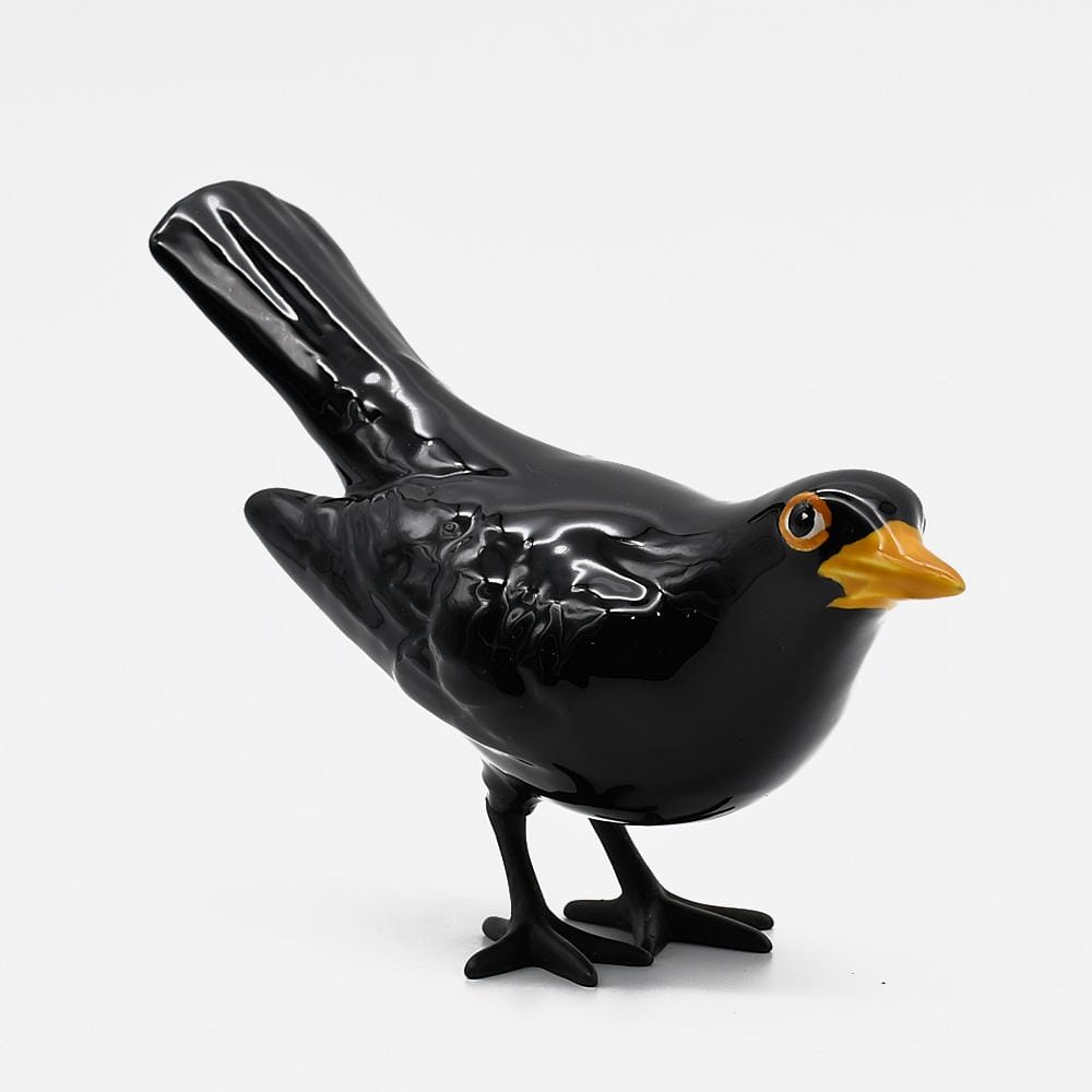 Um Melro I Ceramic blackbird - Luisa Paixao | USA