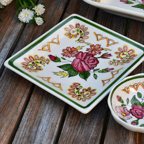 Viana I Hand-painted Ceramic Bowl