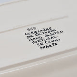 Viana I Hand-painted Ceramic Serving Dish
