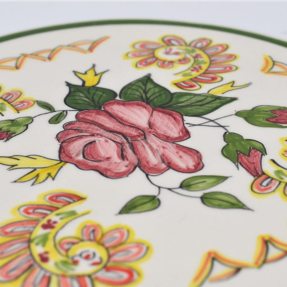 Viana I Hand-painted Ceramic Tray
