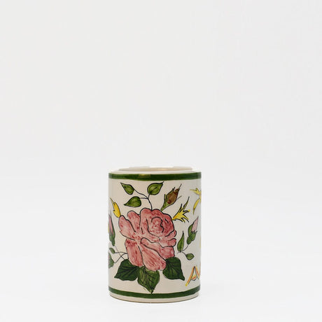 Viana I Hand-painted Ceramic Tumbler