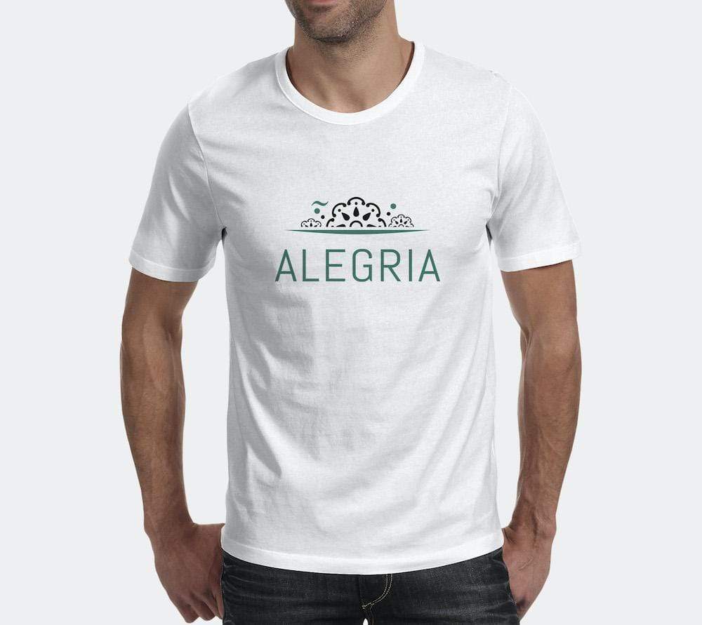Alegria I Unisex T-shirt - White - Luisa Paixao | USA