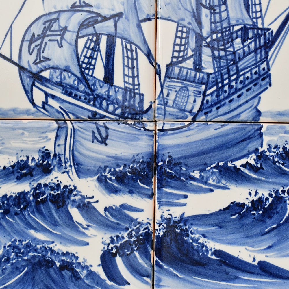 Azulejos panel 18x12'' - Luisa Paixao | USA