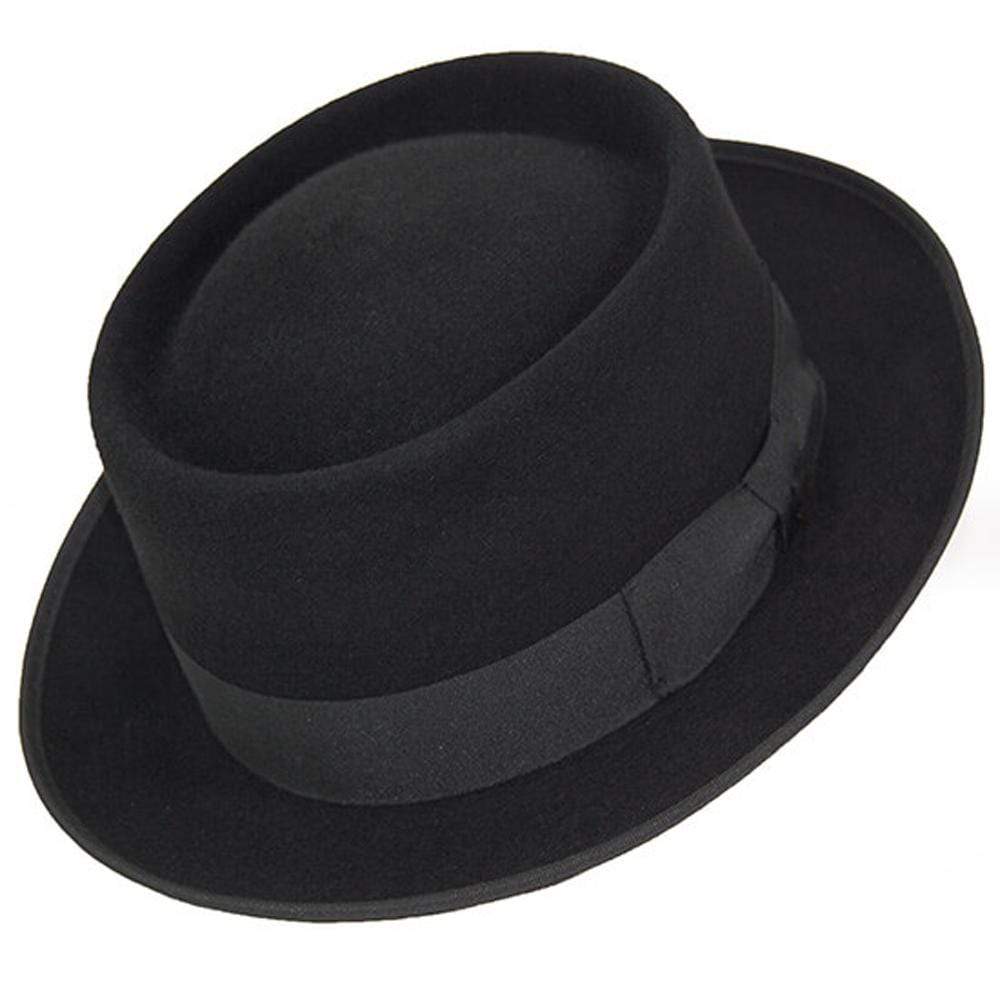 Porkpie Hat - Black - Luisa Paixao | USA