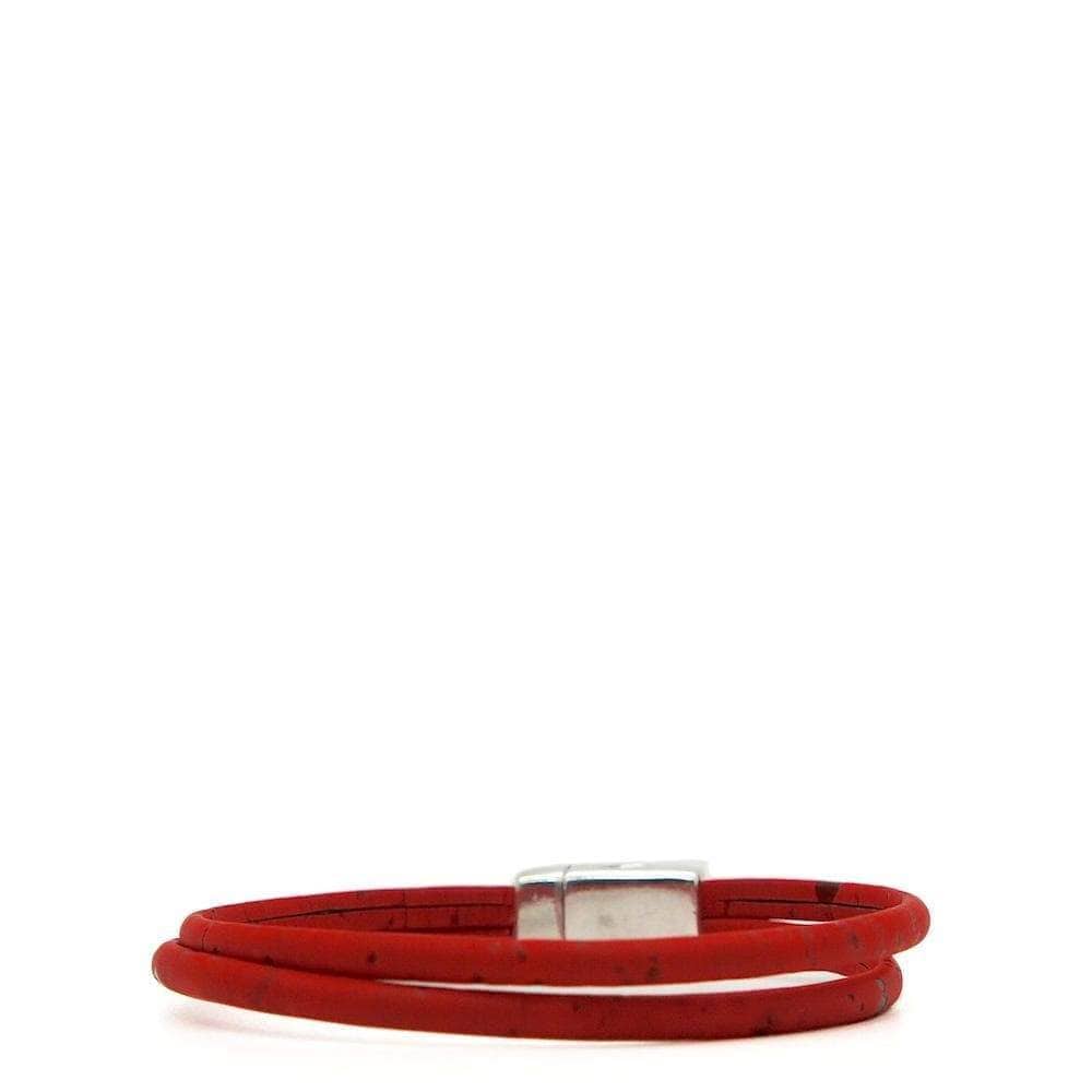 Cork bracelet - Red from Portugal