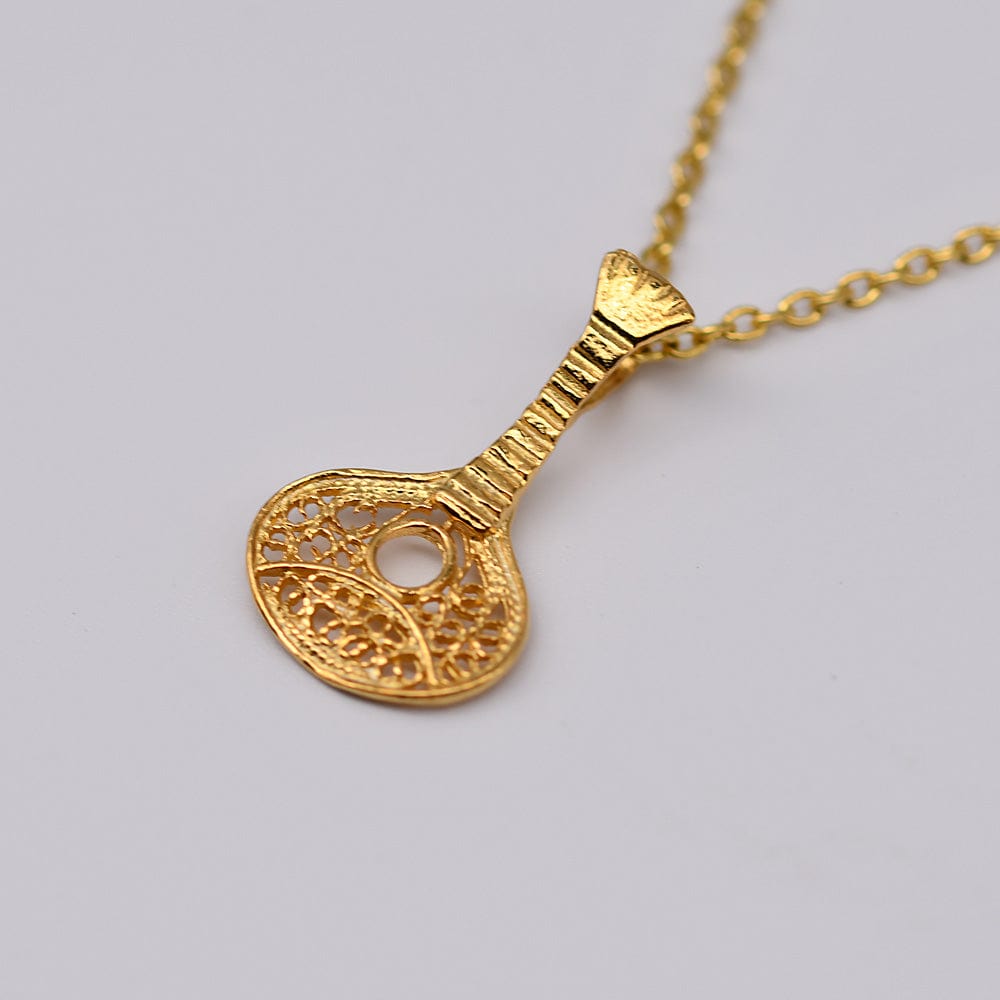 Fado I Gold plated Silver Necklace - Luisa Paixao | USA