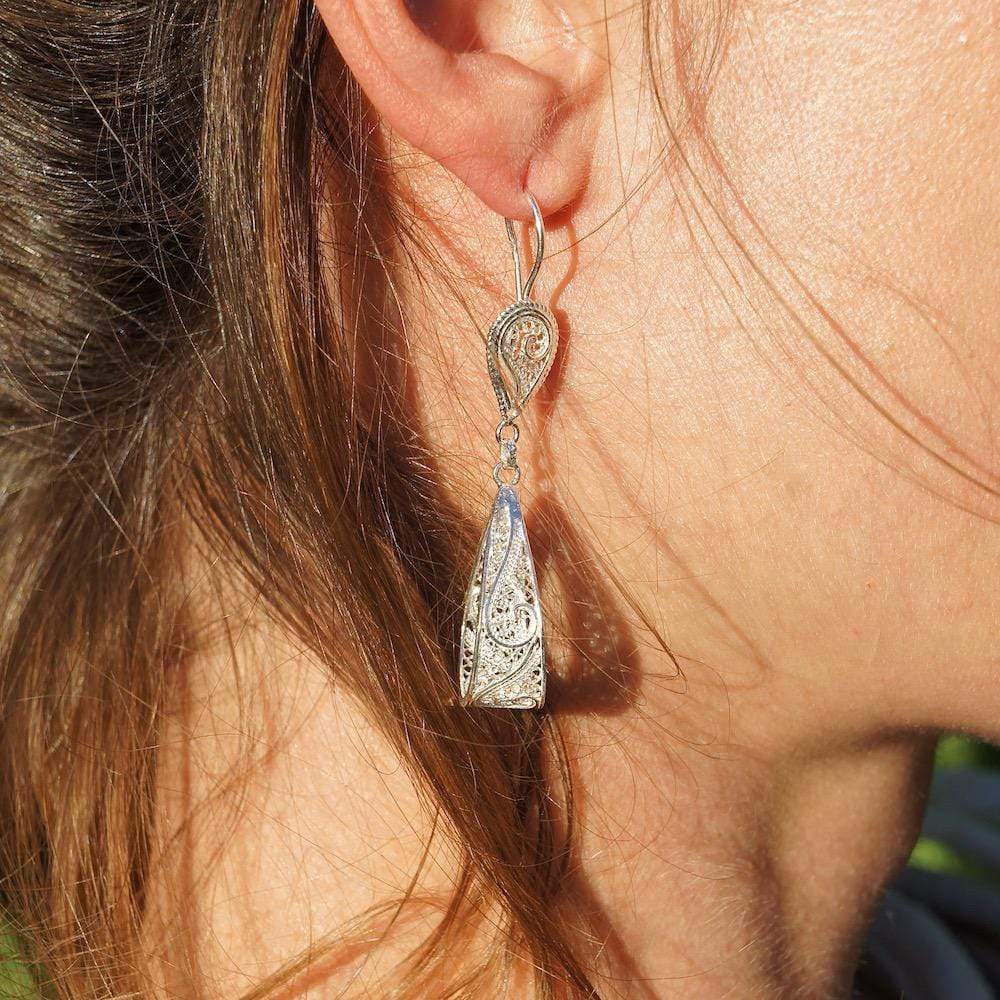 Filigree earrings from Portugal