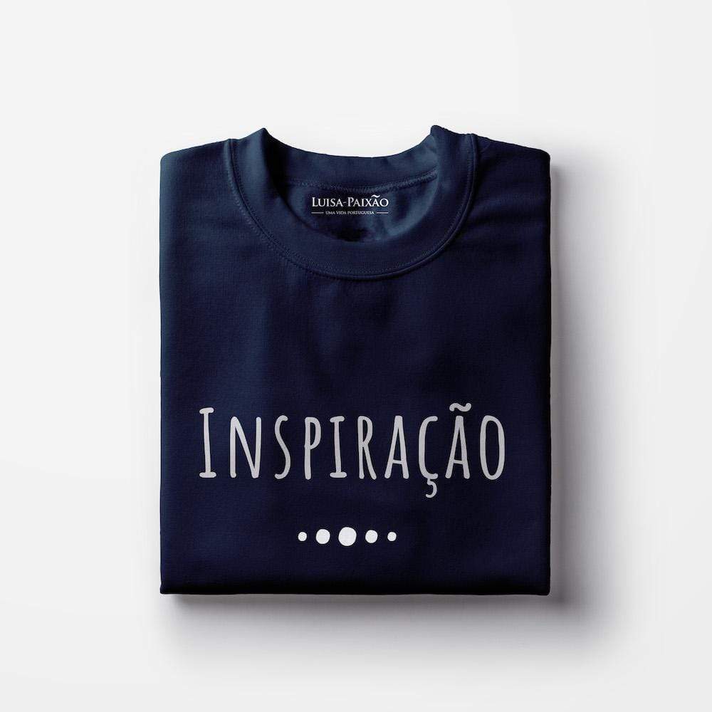 Inspiração I Women's T-shirt - Navy Blue from Portugal