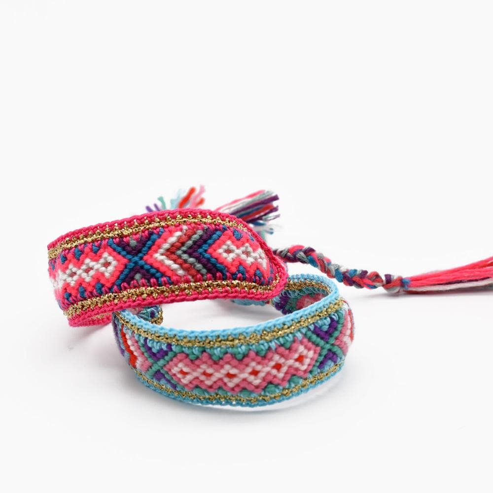 Macrame bracelet - Pink from Portugal