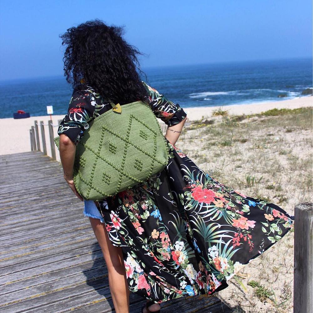 Shoulder bag - Green from Portugal