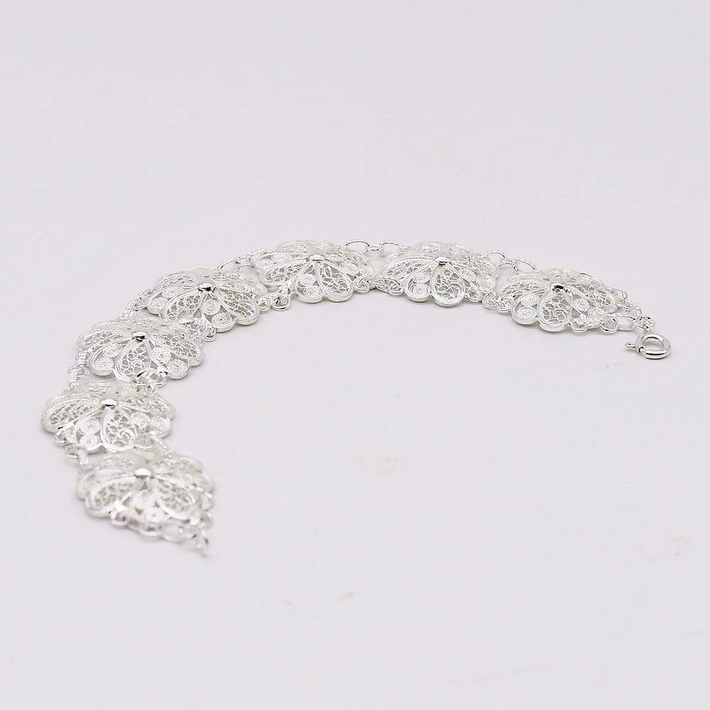 Sterling silver filigree bracelet from Portugal